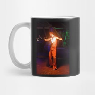 Panama. Bocas del Toro. Fire Juggler. Mug